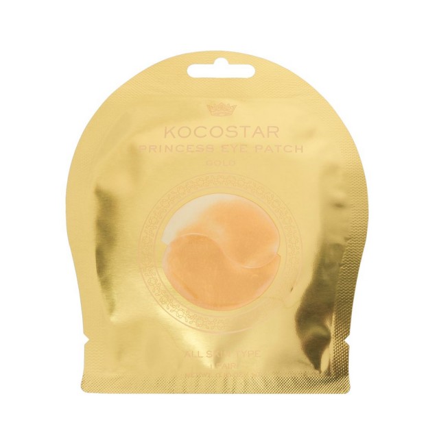 Kocostar Princess Gold Eye Patch Επιθέματα Ενυδάτωσης Ματιών 1 ζεύγος