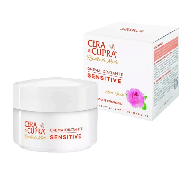 Cera di Cupra Honey Recipies Sensitive Moisturizing Cream για Ξηρές & Ευαίσθητες Επιδερμίδες 50ml