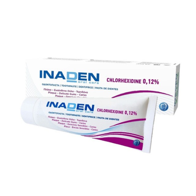 Inaden Chlorhexidine 0.12% Οδοντόκρεμα 75ml