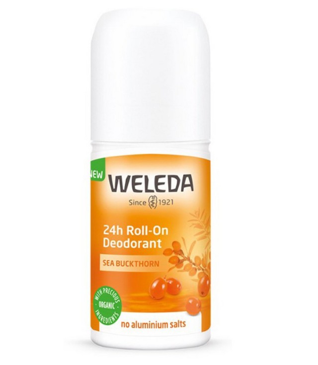 Weleda Αποσμητικό Roll On 24ωρης Προστασίας με Ιπποφαές 50ml