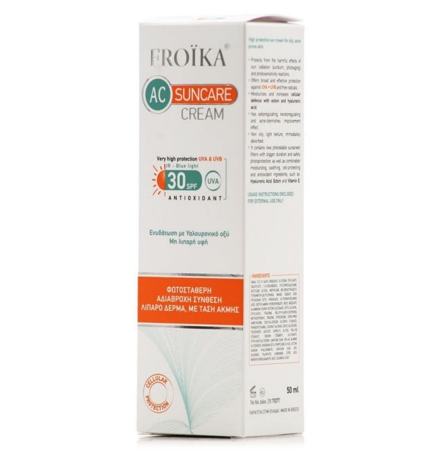 FROIKA Suncare AC Cream SPF30 50ml