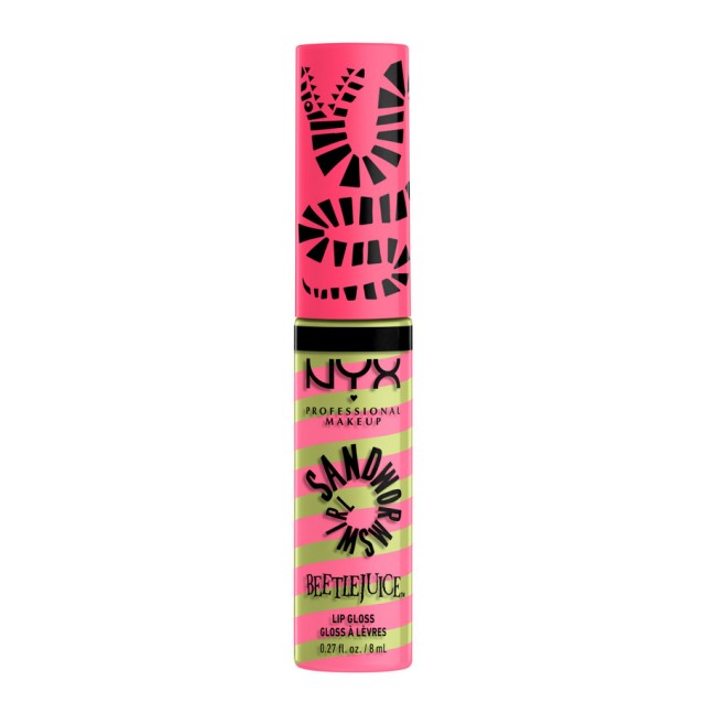 Νyx Beetlejuice Butter Lip Gloss Sandworm Swirl 01 8ml