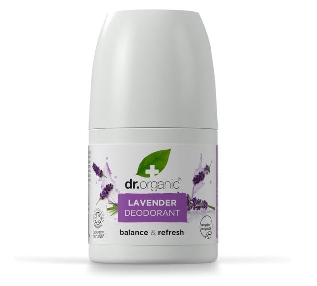 Dr.Organic Lavender Roll-On Αποσμητικό με Βιολογική Λεβάντα 50ml