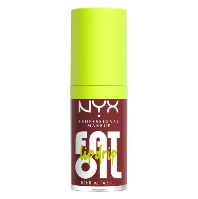 Nyx Professional Makeup Fat Oil Lip Drip Lip Oil Gloss Liquide 13 Losin' Cone-Trol 4,8ml