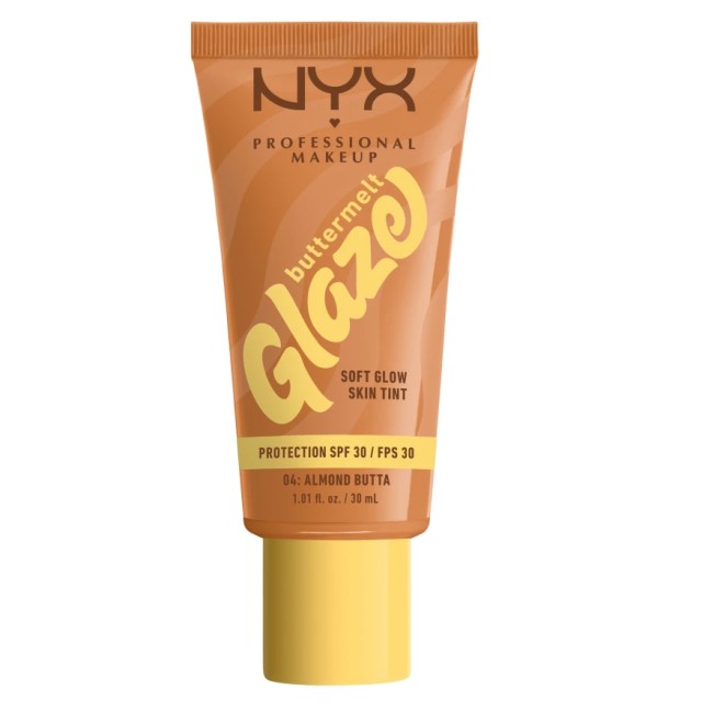 Nyx Professional Makeup Buttermelt Glaze SPF30 04 Almond Butta 30ml