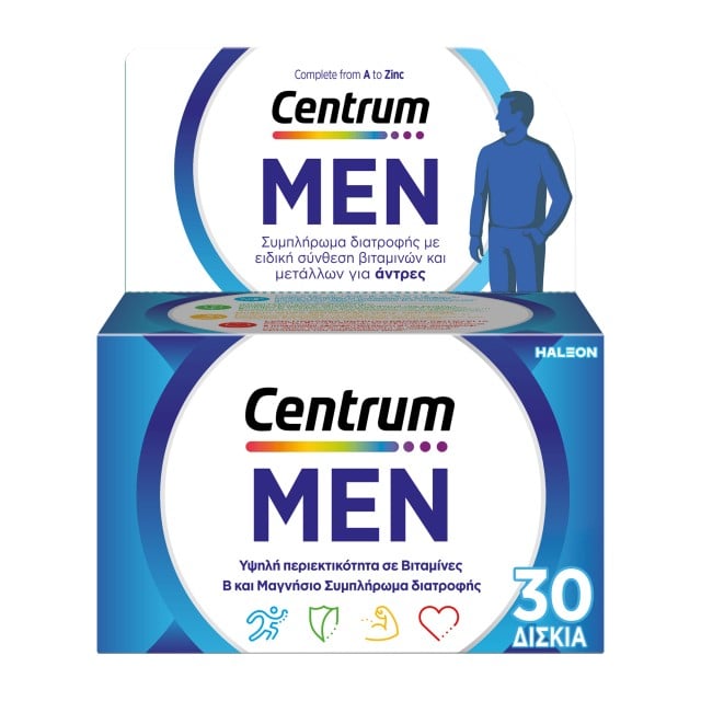 CENTRUM Men Complete form A to Zinc 30 tabs