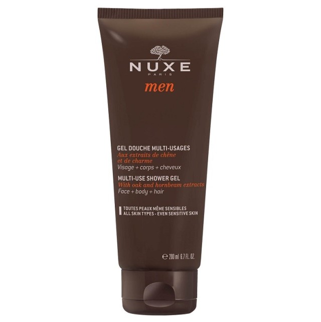 Nuxe Men Αφρόλουτρο για Σώμα , Μαλλιά & Πρόσωπο 200ml