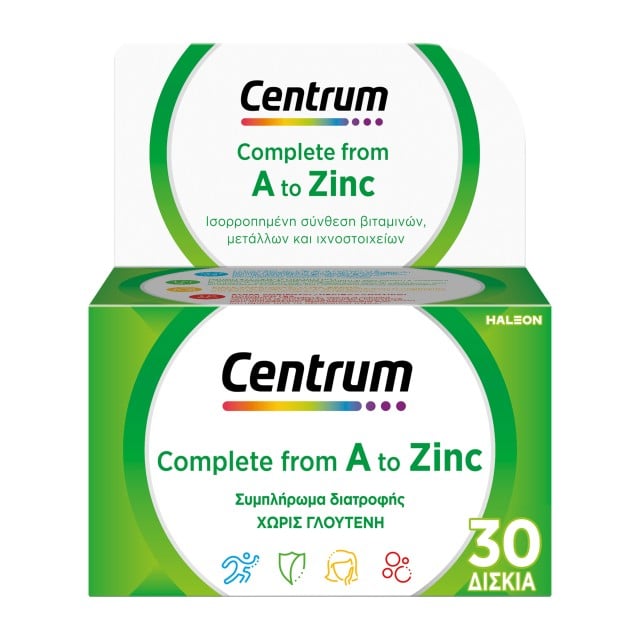 Centrum A-Zinc 30tabs