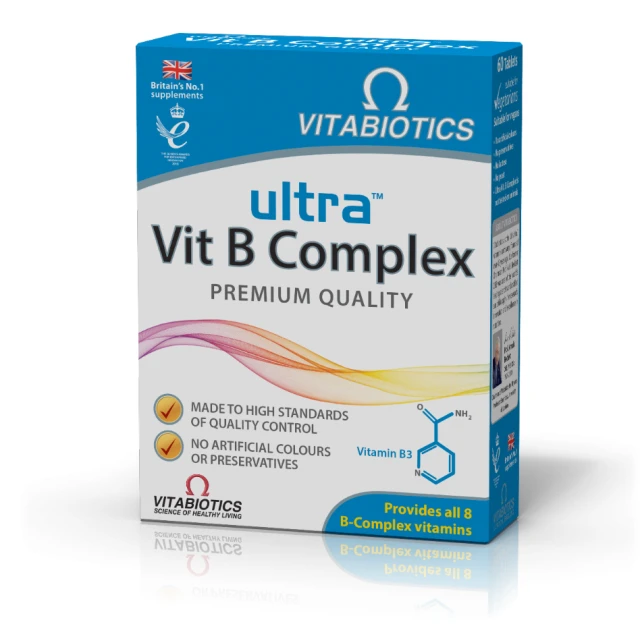 Vitabiotics Ultra Vitamin B Complex 60tabs | Smile-pharmacy.gr