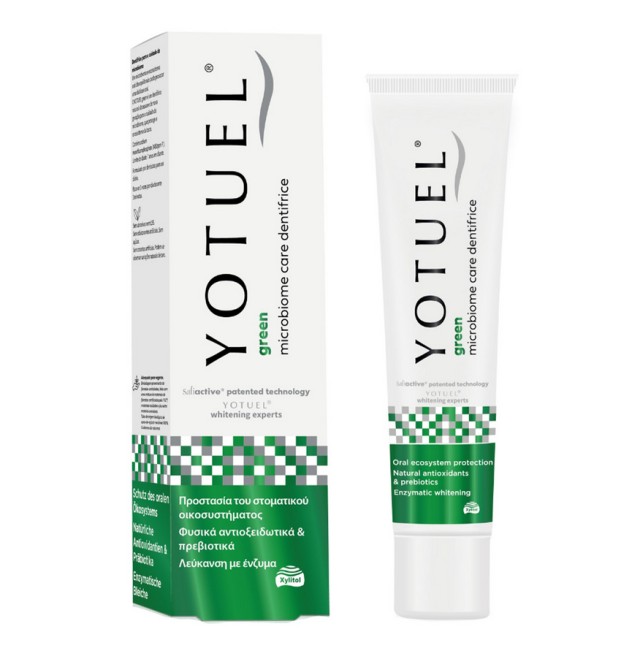 Yotuel Green Microbiome Care Toothpaste Λευκαντική Οδοντόκρεμα 75ml