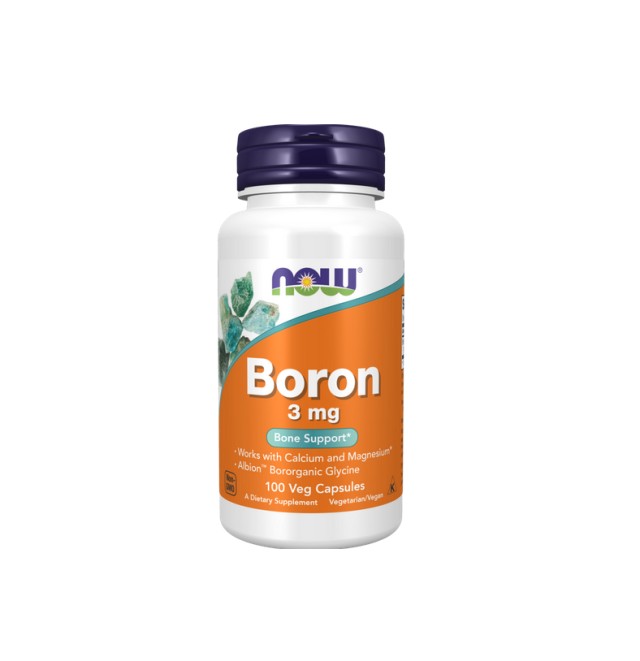 Now Foods Boron 3mg  100veg caps