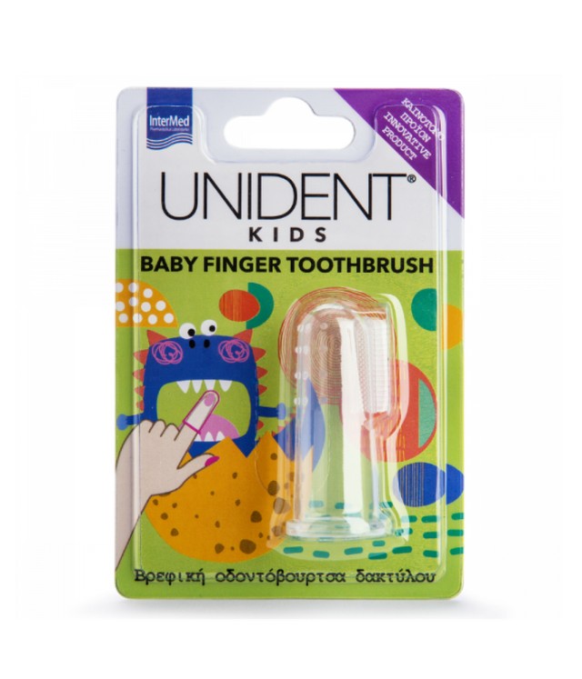 Intermed Unident Kids Baby Finger Toothbrush 1τμχ