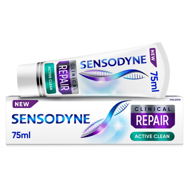 Sensodyne Clinical Repair Active Clean Οδοντόκρεμα 75ml