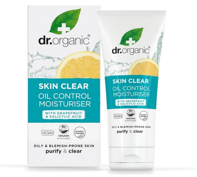 Dr.Organic Skin Clear Ενυδατική Κρέμα Προσώπου για Έλεγχο της Λιπαρότητας 50ml