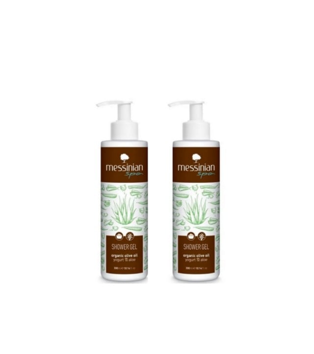 Messinian Spa Set Family Pack Αφρόλουτρο Γιαούρτι Kαι Αλόη 2x300ml