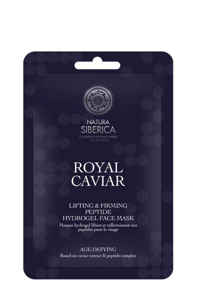 Natura Siberica Royal Caviar Lifting & Firming Peptide Hydrogel Face Mask 30g 1τμχ