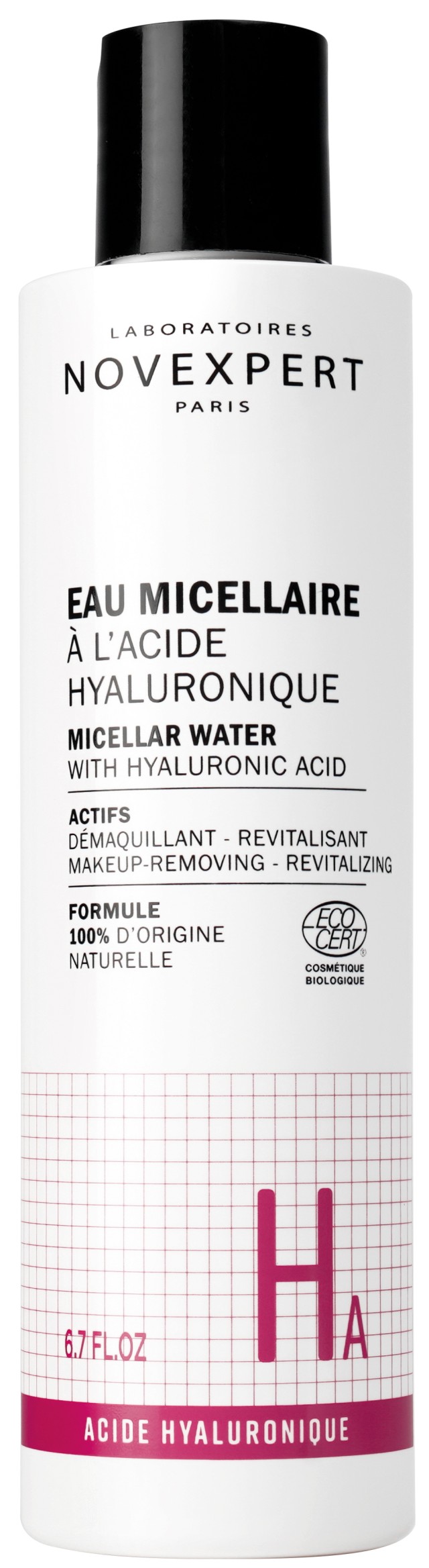 Novexpert Micellar Water with Hyaluronic Acid 200 ML