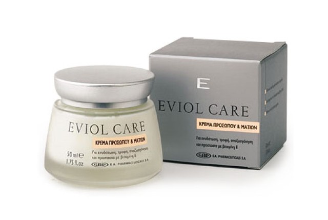 EVIOL CARE ΚΡΕΜΑ ΠΡΟΣΩΠΟΥ & ΜΑΤΙΩΝ ΜΕ VIT. E 50ML