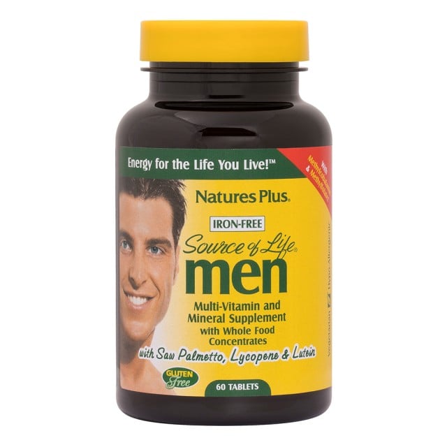 Nature's Plus Source of Life Men Multivitamin 60tabs