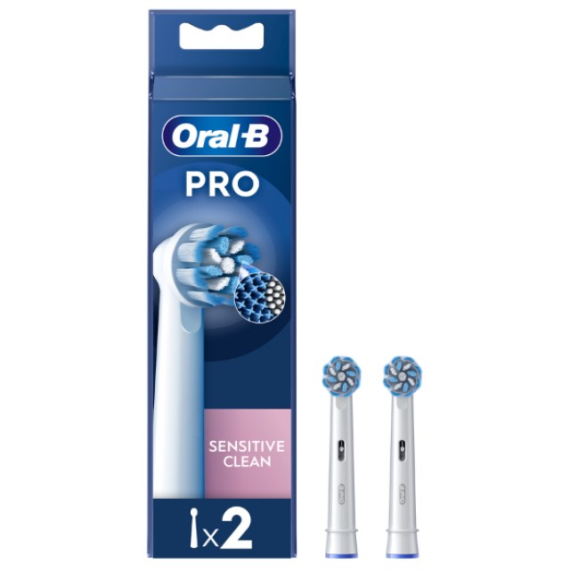 Oral-B Ανταλλακτικές Κεφαλές Sensitive Clean 2τμχ