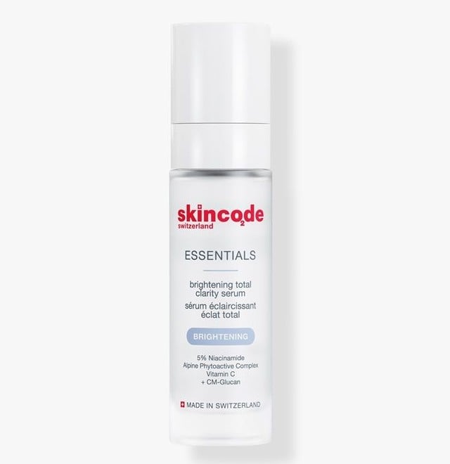 SKINCODE ESSENTIALS ALPINE WHITE BRIGHTENING TOTAL CLARITY SERUM 30ML