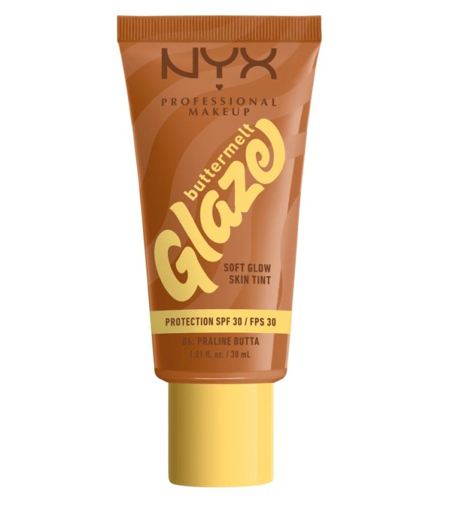 Nyx Professional Makeup Buttermelt Glaze SPF30 06 Praline Butta 30ml