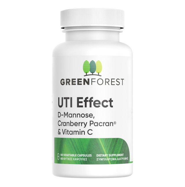 Green Forest UTI Effect D-Mannose + Cranberry Pacran + Vitamin C 60caps