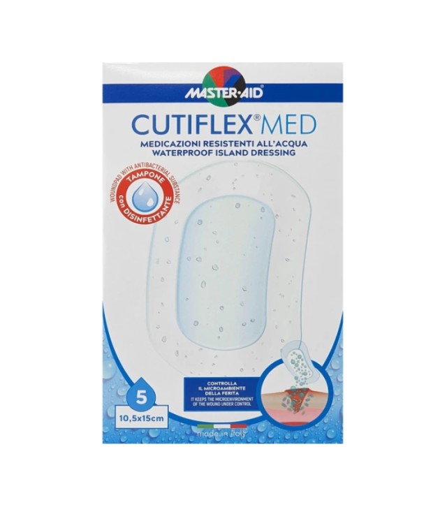 Master Aid Cutiflex 10,5x15cm (6x10,2) 5τεμ.