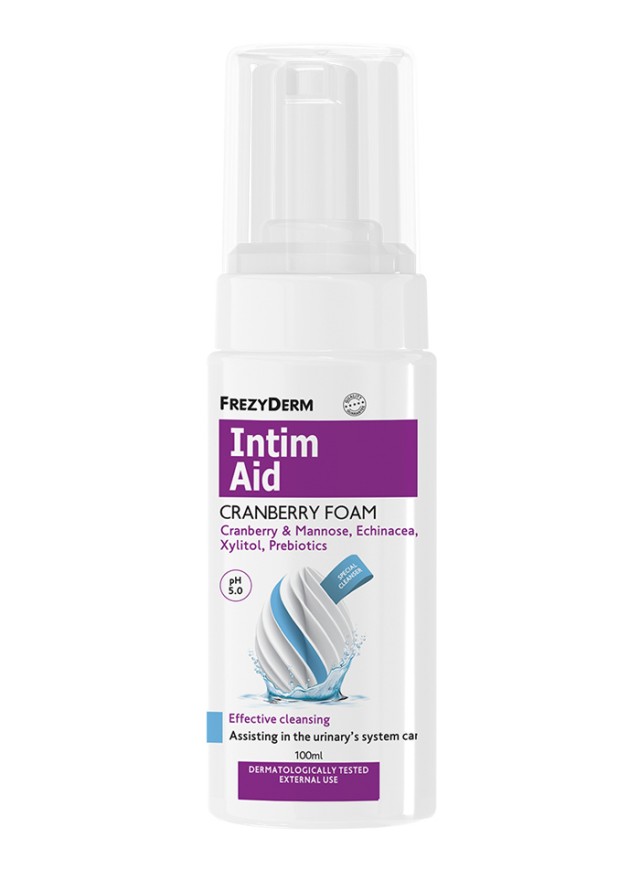 Frezyderm Intim Aid Cranberry Foam ph 5,0 100ml