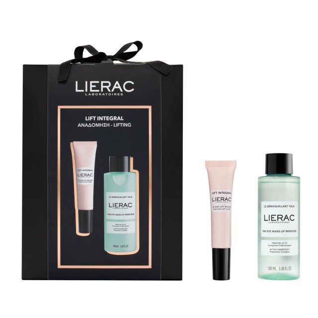 Lierac Set Lift Integral The Eye Lift Care 15ml & The Eye Make-Up Remover 100ml