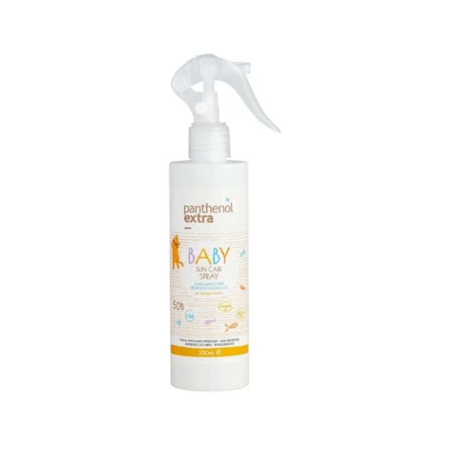 Medisei Panthenol Extra Baby Sun Care Αντηλιακό Σπρέι Προσώπου & Σώματος Spf50 250ml