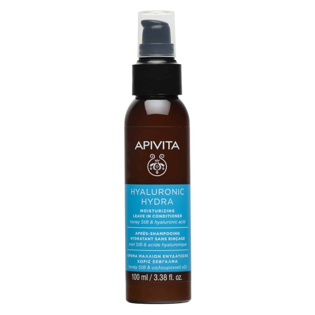 Apivita Hyaluronic Hydra Moisturizing Leave In Conditioner με Honey StB & Hyaluronic Acid 100ml