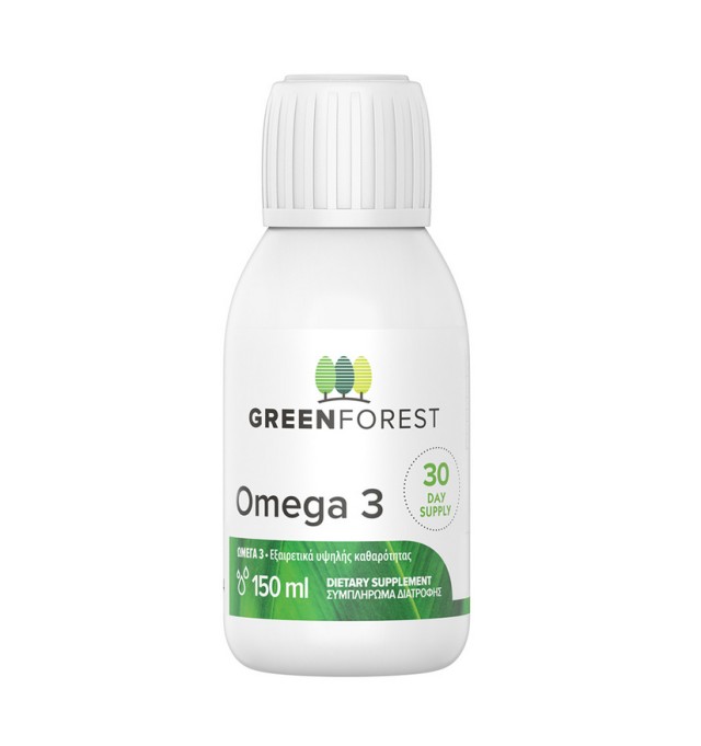 Green Forest Omega 3 Εξαιρετικά υψηλής καθαρότητας 150ml