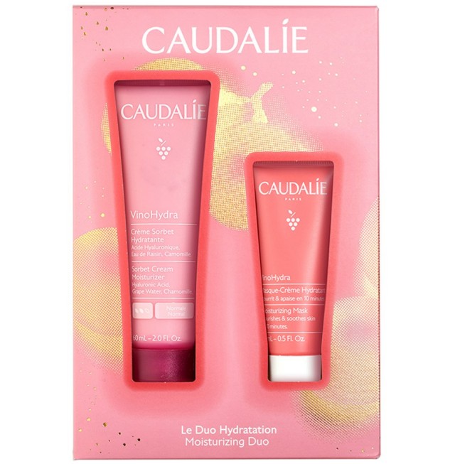 Caudalie Set VinoHydra Sorbet Cream Moisturizer 60ml & Δώρο VinoHydra Moisturizing Mask 15ml