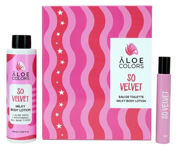 Aloe+ Colors Set So Velvet Milky Body Lotion Κρέμα Σώματος 150ml + So Velvet Eau De Toilette Άρωμα 10ml