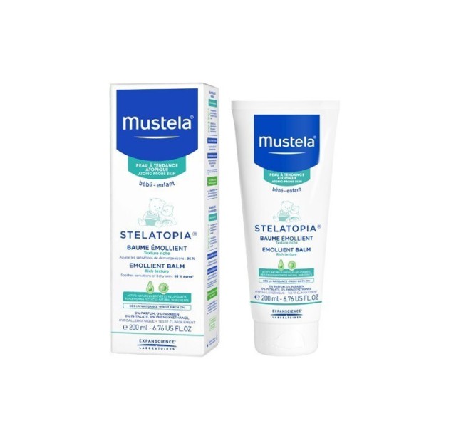 Mustela Stelatopia Emollient Balm Βάλσαμο για Ατοπικό Δέρμα & Ερεθισμούς 200ml