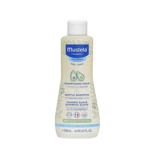 Mustela Gentle Shampoo Απαλό Σαμπουάν με Βιολογικό Αβοκάντο 500ml