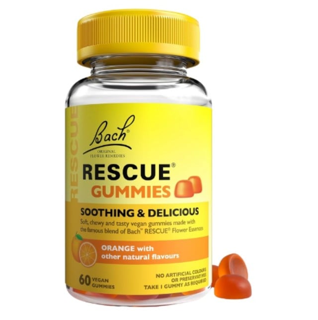 Power Health Bach Rescue Gummies με Γεύση Πορτοκάλι 60 Ζελεδάκια