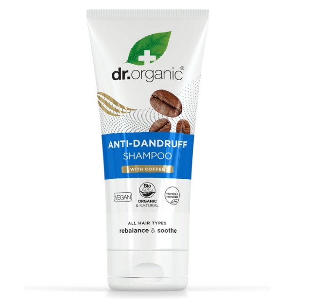 Dr.Organic Organic Coffee Anti-Dandruff Shampoo 200ml