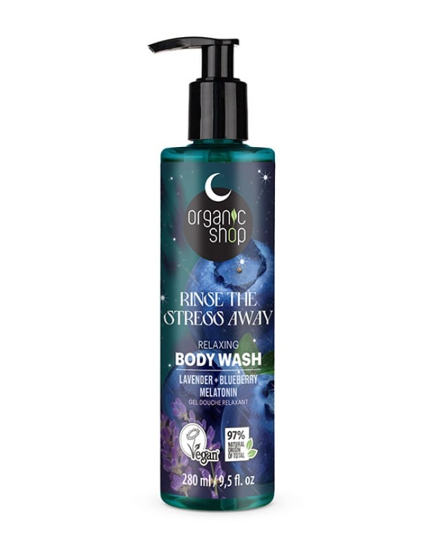 Organic Shop Dreamy Night Rinse the Strees Away Relaxing Αφρόλουτρο 280ml