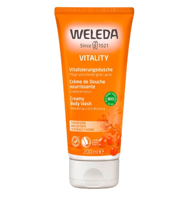 Weleda Bio Vitality Creamy Body Wash Κρεμοντούς Ιπποφαές 200ml