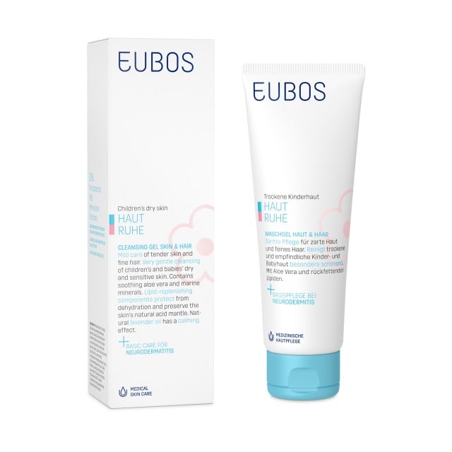 Eubos Children's Dry Skin Cleansing Gel για Σώμα & Μαλλιά 125ml