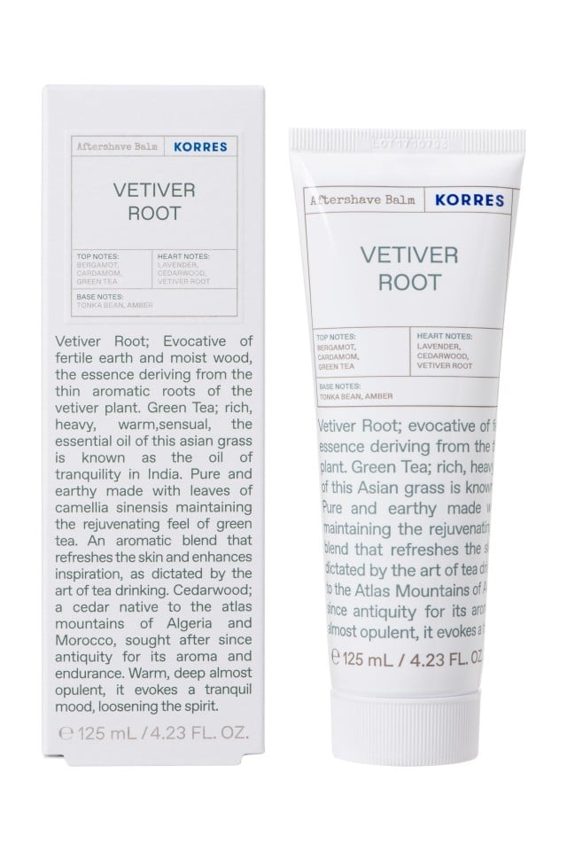 Korres Aftershave Balm Vetiver Root 125ml