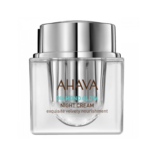 Ahava Diamond Glow Night Cream Ενυδατική & Αντιγηραντική Κρέμα Προσώπου Νυκτός 50ml