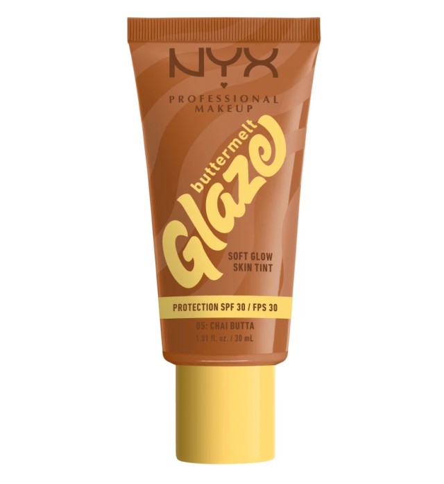 Nyx Professional Makeup Buttermelt Glaze SPF30 05 Chai Butta 30ml