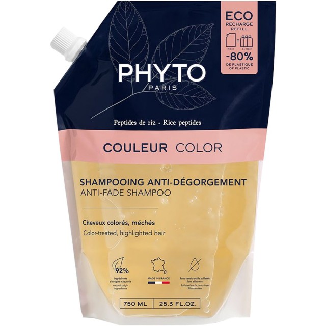 Phyto Color Anti-Fade Ανταλλακτικό Σαμπουάν 750ml