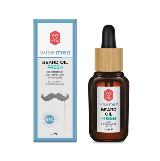 Vican Wise Men Beard Oil Fresh 30ml