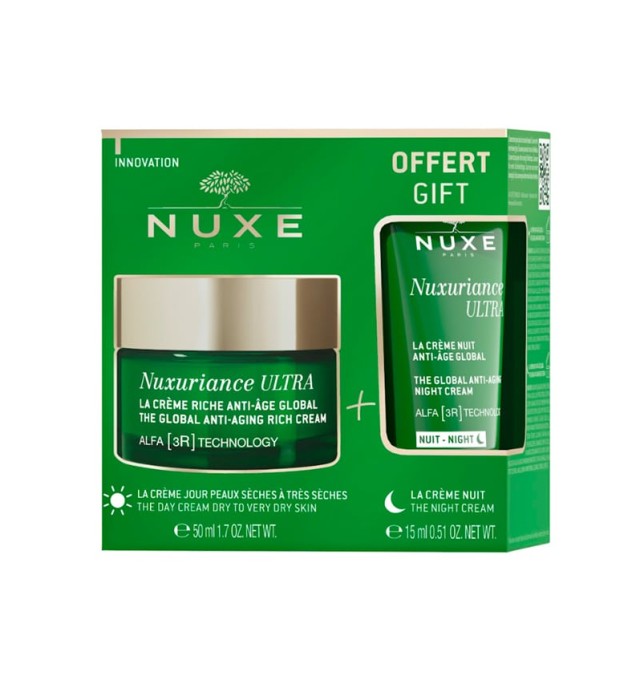 Nuxe Set Nuxuriance Ultra Anti-Aging Rich Cream 50ml + Δώρο Anti-Aging Night Cream 15ml