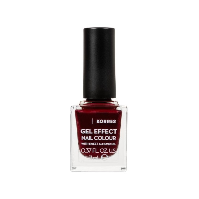 Korres Βερνίκι Νυχιών Gel Effect Nail Colour No55 Pomegranate 11ml