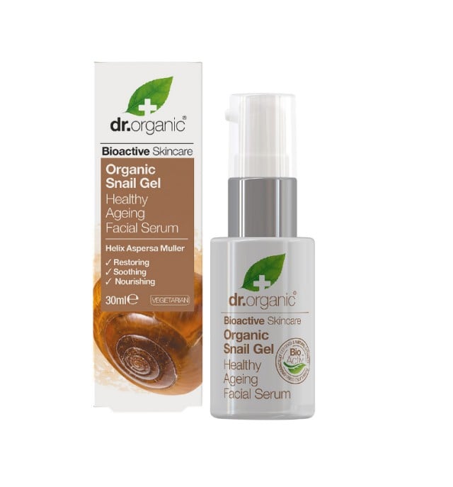 Dr.Organic Snail Gel Facial Serum - Ορός Αντιγήρανσης Προσώπου 30ml